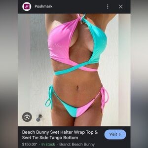 Beach Bunny Svet Bikini NWT